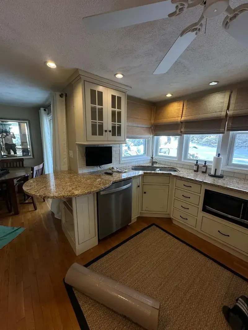 Traditional Kitchen Remodel in Beverly, MA by Premium Pro Contractors project photo